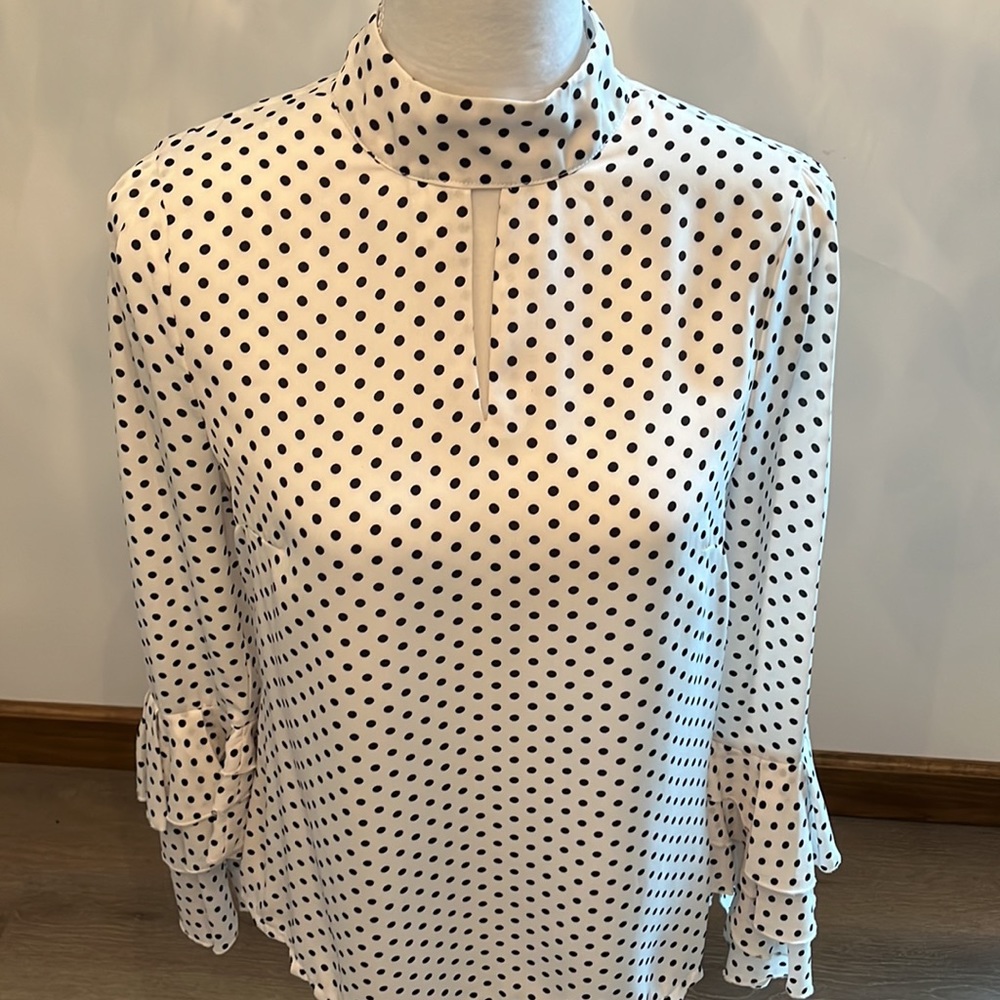 Why dress polka dot top